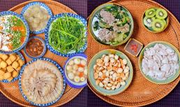 Gợi ý thực đơn gần 30 mâm cơm ngon cho gia đình 4 người 