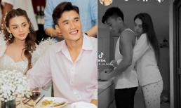 Vợ Tây ăn uống 'kỹ tính' khi mang bầu, thủ môn Bùi Tiến Dũng đích thân vào bếp nấu