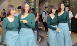 Lan Ngọc ứng xử tinh tế khi fan gọi tên mình mà không gọi Kaity Nguyễn