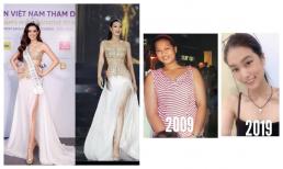 Lan truyền ảnh tân Miss Grand Vietnam 2022 thời còn 75kg, mặt và đầm lại giống HH Khánh Vân