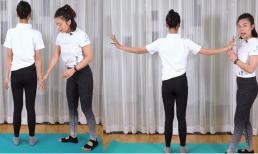 Một động tác đơn giản giúp giảm đau mỏi vai gáy cho dân văn phòng, sau khi thực hiện thật sự thoải mái hơn