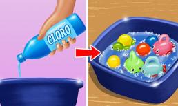 Cách làm sạch và khử trùng đồ chơi của trẻ em đúng nhất mà cha mẹ nên biết 