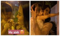 Đông Nhi đi diễn đến nửa đêm vẫn có con gái cưng và chồng điển trai chờ ở cửa