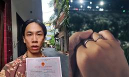 Sau Trung Anh, Việt Anh '1977 Vlog' khoe giấy đăng ký kết hôn, chính thức 'làm chồng người ta'