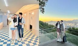 Phương Nga 'xả kho' loạt ảnh du lịch cùng Bình An trước ngày trọng đại, khoảnh khắc nào cũng toàn vị ngọt 