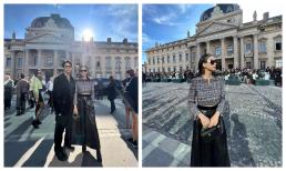 Ngô Thanh Vân lên đồ cực sang chảnh, tình tứ sánh vai cùng Huy Trần đi dự show lớn