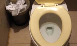 Cách tẩy vết ố vàng trên nắp và bệ bồn cầu trong 7 bước đơn giản