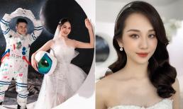 Vũ Duy Khánh tung loạt ảnh cưới, nhan sắc cô dâu chiếm spotlight dù mới sinh con hơn 1 tháng