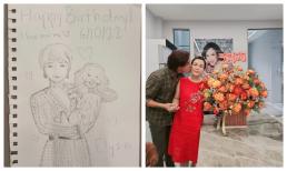 Việt Hương mừng sinh nhật ngọt ngào bên chồng, xúc động vì quà đặc biệt từ con gái