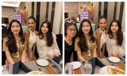 Dự tiệc của bạn bố mẹ, 2 con gái rượu nhà Quyền Linh chiếm luôn spotlight chủ tiệc