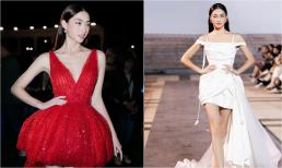 Lương Thùy Linh với 2 thái cực khi dự sự kiện: Tựa 'nàng thơ' ở thảm đỏ; Xuất thần trên sàn runway