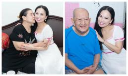 Hà Phương ghé thăm nghệ sĩ Mạc Can và Mai Thanh Dung, lại còn gửi tiền thuốc men cho tiền bối