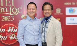 Ca sĩ Chế Phong về nước gặp lại Chế Linh, 4 bố con nhà nam danh ca hiếm hoi xuất hiện trong đêm diễn của Vượng Râu