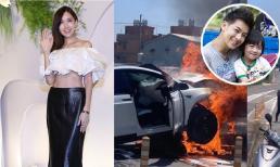 Vợ Lâm Chí Dĩnh mặc gợi cảm tại sự kiện, tiết lộ tình trạng sức khỏe hiện tại của ông xã sau tai nạn