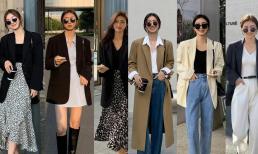 Đối với những người phụ nữ có gu tiên tiến, chiếc áo khoác nên “ổn nhưng không quá nhiều”, ba món này là đủ