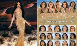 BXH cận thềm Chung kết Miss Intercontinental, Á hậu Bảo Ngọc đại diện Việt Nam nằm ở vị trí nào?