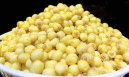 Cách trữ đông hạt sen tươi dùng quanh năm mà không bị hỏng, nhớt và thâm đen