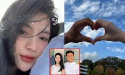 Chu Thanh Huyền - bạn gái tin đồn Quang Hải đặt báo thức dậy lúc rạng sáng chỉ để đăng ảnh tình cảm với người yêu