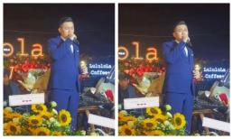 Hoài Lâm lần đầu tái xuất showbiz để đi hát nhận cát sê: Diện vest lịch lãm, giọng hát mãi đỉnh