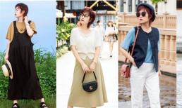 Phụ nữ tuổi trung niên hơi mập và bụng phệ đừng nên “vạch áo cho người xem”, hãy học cách mặc như sau, trông gầy đi