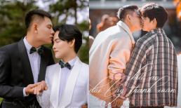 Cặp đôi đồng tính của 'Người ấy là ai' tung loạt ảnh cưới ngọt ngào