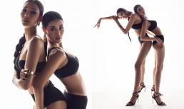 Khánh Vân và Hoàng Thùy gây sốt với bộ ảnh mới: Body cực gắt, thần thái ngày càng lên hương