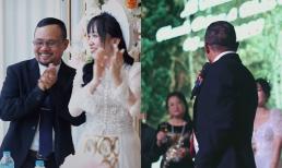 Con gái thoát ế, người bố nhảy múa, gửi lời cảm ơn con rể trong ngày cưới: 'con chính là ân nhân của bố'