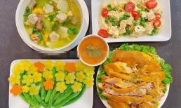 Đầu tuần, gợi ý hơn 10 mâm cơm xinh xắn, phù hợp với nhà có trẻ nhỏ 