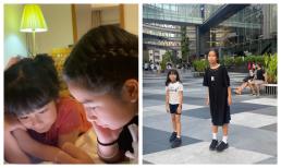 Lưu Hương Giang mong muốn 2 con gái chụp ảnh tình cảm nhưng cái kết lại quá hài