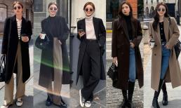 'Áo khoác + quần tây' đúng chuẩn mở đầu thu đông, cao cấp mỏng manh, người nhỏ mặc được