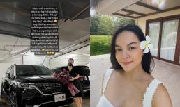Phạm Quỳnh Anh được bạn trai tặng xe dịp 20/10?