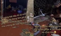 Về thăm nhà ngoại sau thời gian lấy chồng, cô gái phát khóc vì 5 giờ sáng bố mẹ đã hì hụi thịt gà để mình đem đi