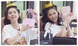 Ngọc Trinh 'đập hộp' quà sinh nhật: Hai món của Diệu Nhi và Minh Hằng gây chú ý