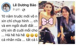 Lê Dương Bảo Lâm hé lộ lần đầu gặp Võ Hoàng Yến, nhan sắc cả hai cách đây 10 năm gây chú ý