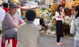 Tang lễ NS Nam Anh ngày 2: Nhiều sao Việt tranh thủ đến viếng, Khánh Vân nghẹn ngào bật khóc 