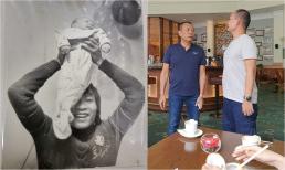 MC Lại Văn Sâm chia sẻ bức ảnh hiếm thời làm 'bố bỉm', cảm ơn con trai Lại Bắc Hải Đăng vì điều này