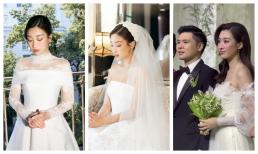 Điểm lại 5 chiếc váy cưới của cô dâu Đỗ Mỹ Linh, giá trị đắt đỏ chuẩn phu nhân hào môn