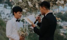 Cặp đôi đồng tính nam từng gây sốt ở 'Người ấy là ai' tung trọn khoảnh khắc hạnh phúc trong hôn lễ ở Đà Lạt 