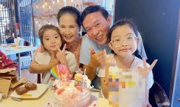  NSND Lan Hương mừng sinh nhật chồng, khoe khéo hai cháu gái xinh xắn 