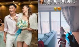 Xây nhà cho bố mẹ ở quê 'to nhất xã', vậy không gian sống của Bùi Tiến Dũng và vợ Tây tại Tp. HCM thế nào?