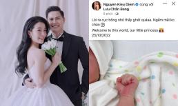 Karen Nguyễn chính thức hạ sinh con đầu lòng, hé lộ giới tính cùng một góc của nhóc tì 