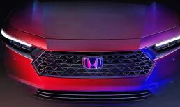 Hình ảnh đầu tiên của Honda Accord thế hệ mới được tung ra: Nội thất trang bị màn hình treo, ra mắt vào tháng 11