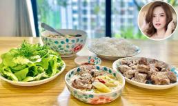 MC Đan Lê chia sẻ công thức nấu bún mọc dọc mùng thơm ngon, không hề bị ngứa