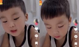 Lâu ngày mới lên sóng, con trai Hòa Minzy gây bất ngờ khi đã nói tiếng Bắc Ninh rất 'tròn vành rõ chữ'