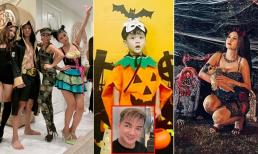 Sao Việt và nhóc tỳ nô nức hóa trang đón lễ hội Halloween