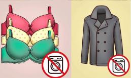 7 món quần áo bạn không bao giờ nên cho vào máy giặt