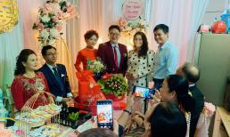 Diễn viên Cao Minh Đạt cùng bà xã dự đám cưới em trai vợ