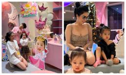 Ngọc Trinh dự sinh nhật cháu gái nhưng bị chị ruột 'chặt đẹp' với pha khoe vòng một cực gắt