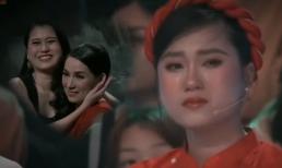 Lâm Vỹ Dạ bật khóc ngay trên sóng truyền hình khi xem màn 'trình diễn' đặc biệt của cố ca sĩ Phi Nhung
