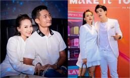 Vợ chồng Bảo Thanh 'trốn con' đến chúc mừng Đinh Mạnh Ninh